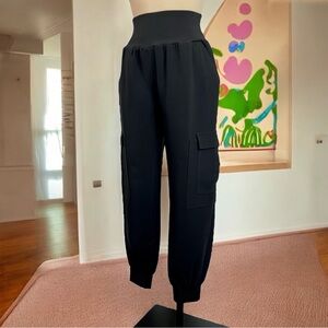Cinq a Sept Giles Cargo Jogger Pants Black